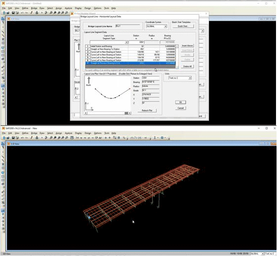 آموزش مدل سازی پل در نرم افزار sap-2000